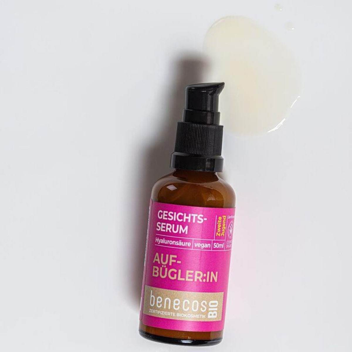 benecos hialurono rūgšties serumas BIO Hya Power veido serumas – 50 ml
