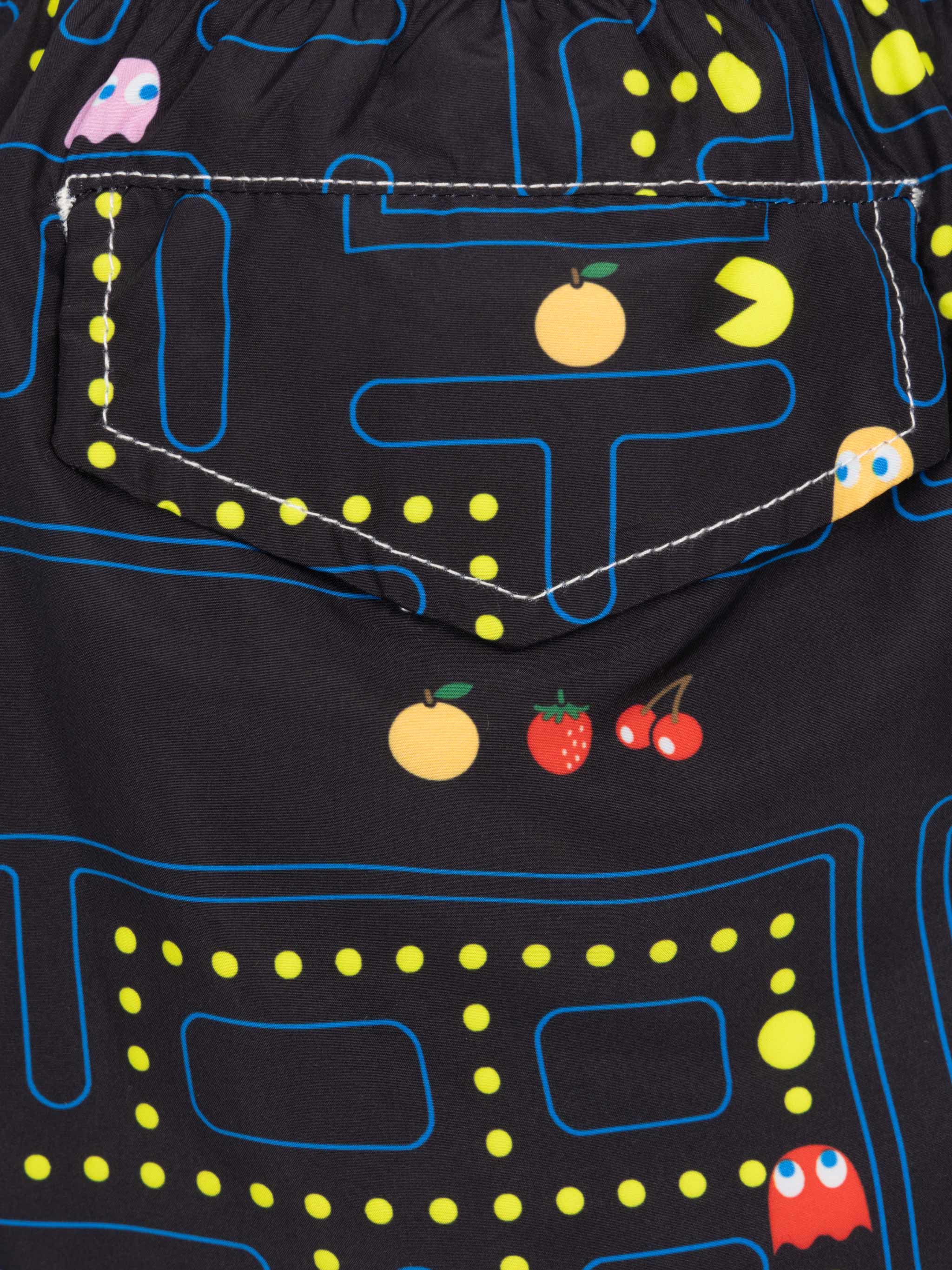 Costume mare Jean Lighting in tessuto leggero con stampa Pac-Man | PAC