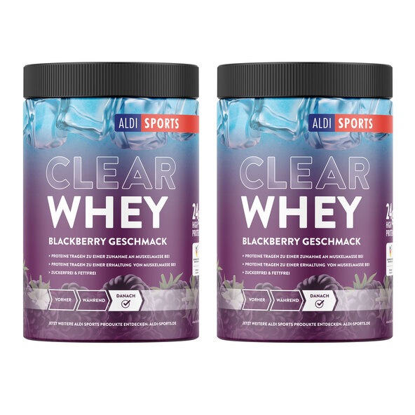 Kirkas heraproteiini Brombeere (2 x 420 g = 840 g)