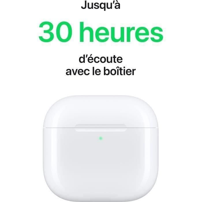 Auriculares Apple AirPods 4 con cancelación activa de ruido (2024) - Reacondicionados - Excelente estado