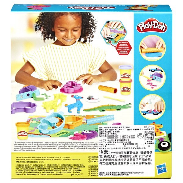 Sada náradia Play-Doh s motívom divých zvieratiek