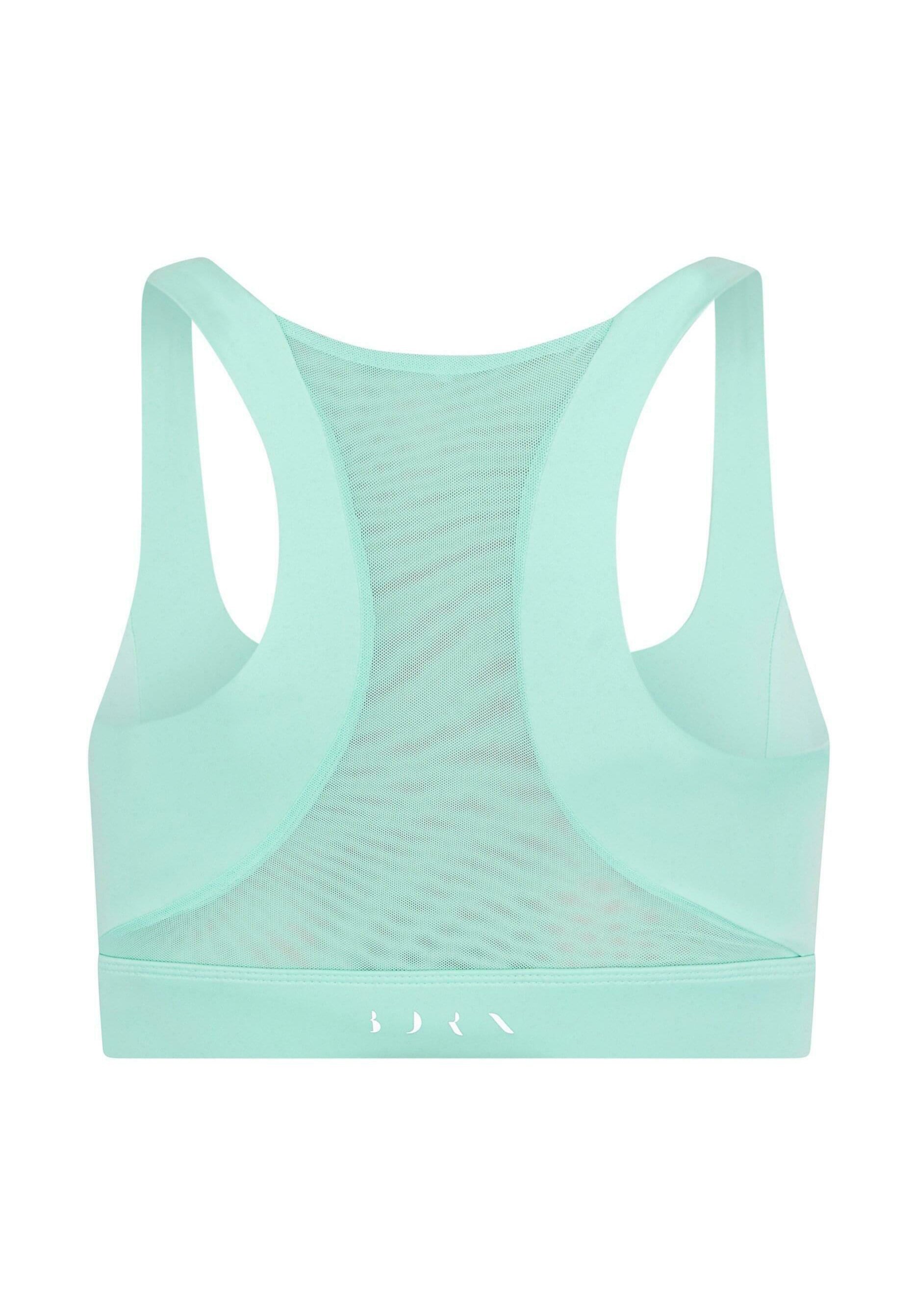 Born Living Yoga sportbeha met medium ondersteuning - blauw