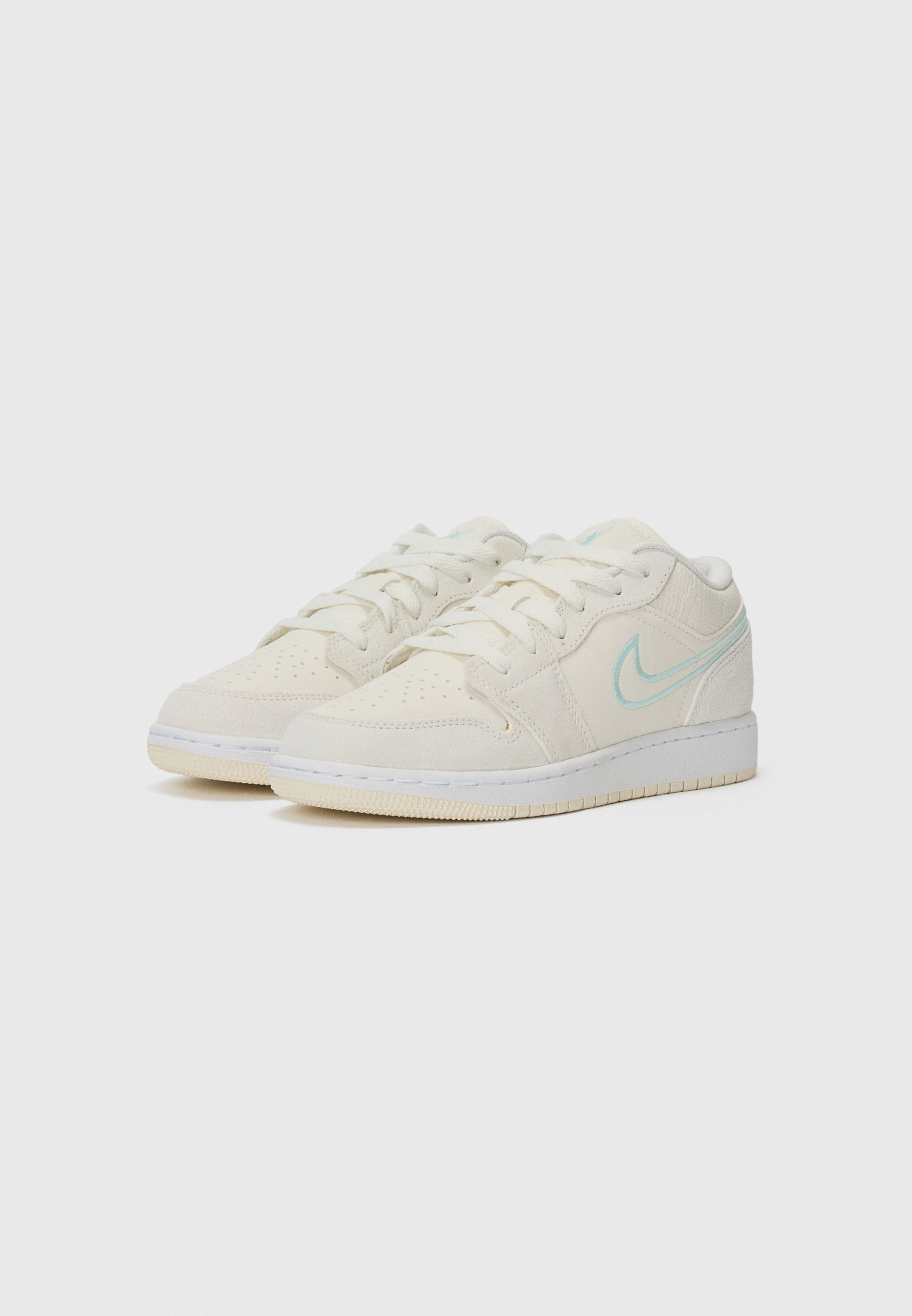 Jordan AIR JORDAN 1 LOW UNISEX - Scarpe da ginnastica - vela/menta caramella/bianco