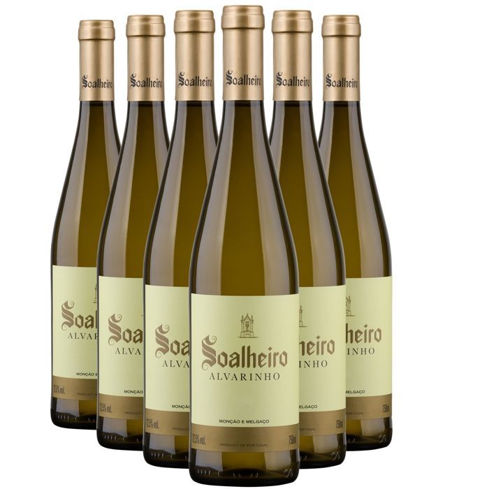 Soalheiro Vinho Verde Alvarinho 2024 - White Wine from Portugal (6x75cl)