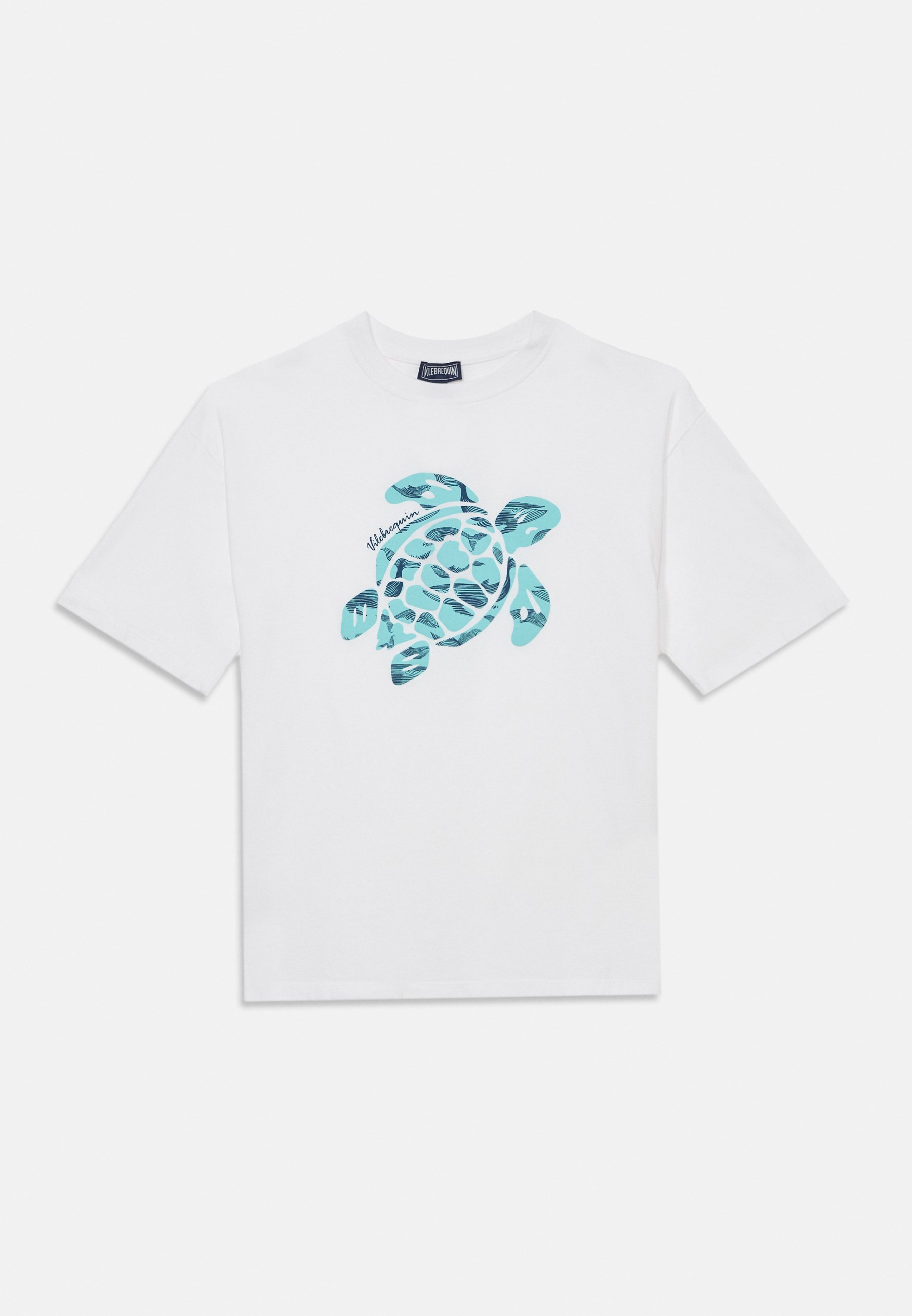 Vilebrequin GASPARD UNISEX - T-shirt z nadrukiem - blanc