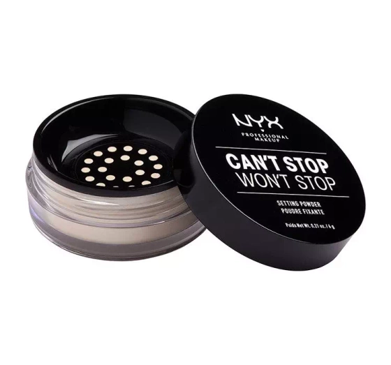 NYX Professional Makeup Can't Stop Won't Stop puder utrwalający 01 Light 6 g