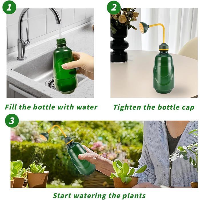 Arrosoir Plante Interieur,  Petit arrosoir 450ml, Arrosoir pour Bonsai, arosoires intérieur, Petit Arroseur Bonsai