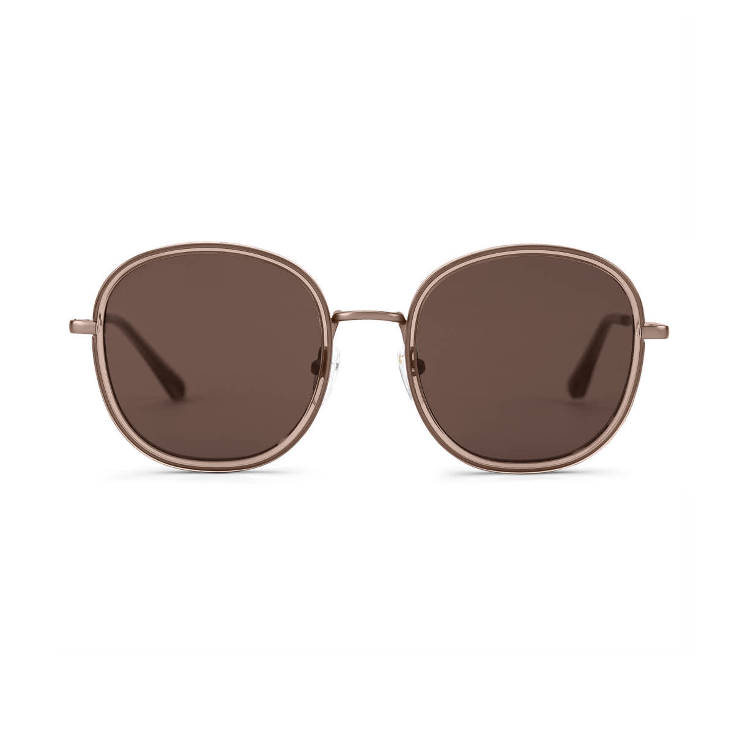Amsterdam Grand brun noisette transparent