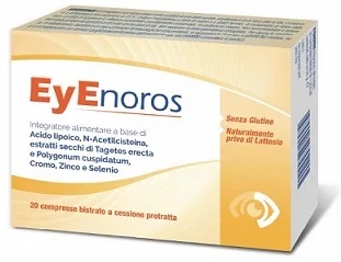 Eyenoros Nahrungsergänzungsmittel gegen oxidativen Stress, 20 Tabletten