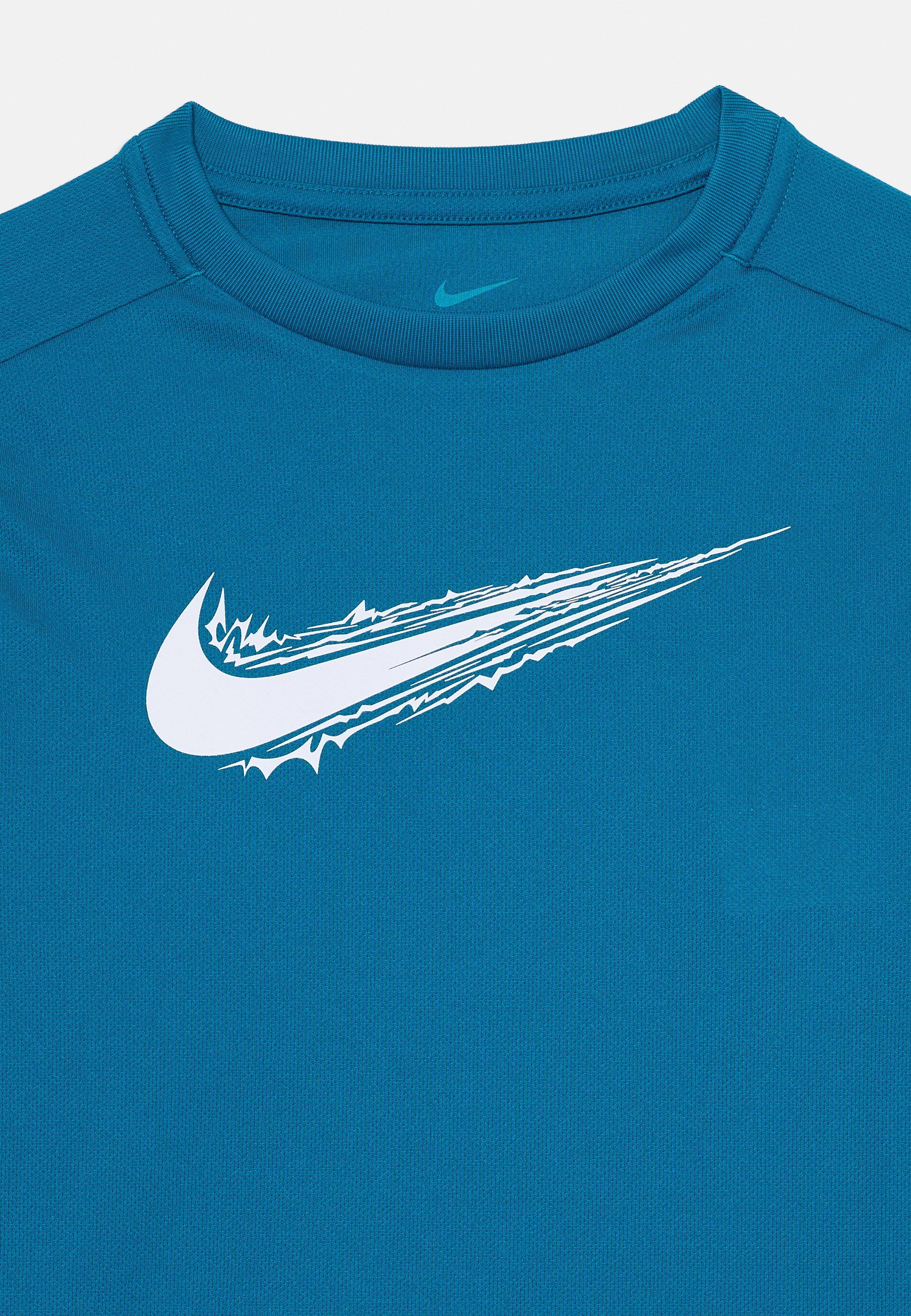 Nike Performance UNISEX - T-shirt sportiva - verde abisso/bianco