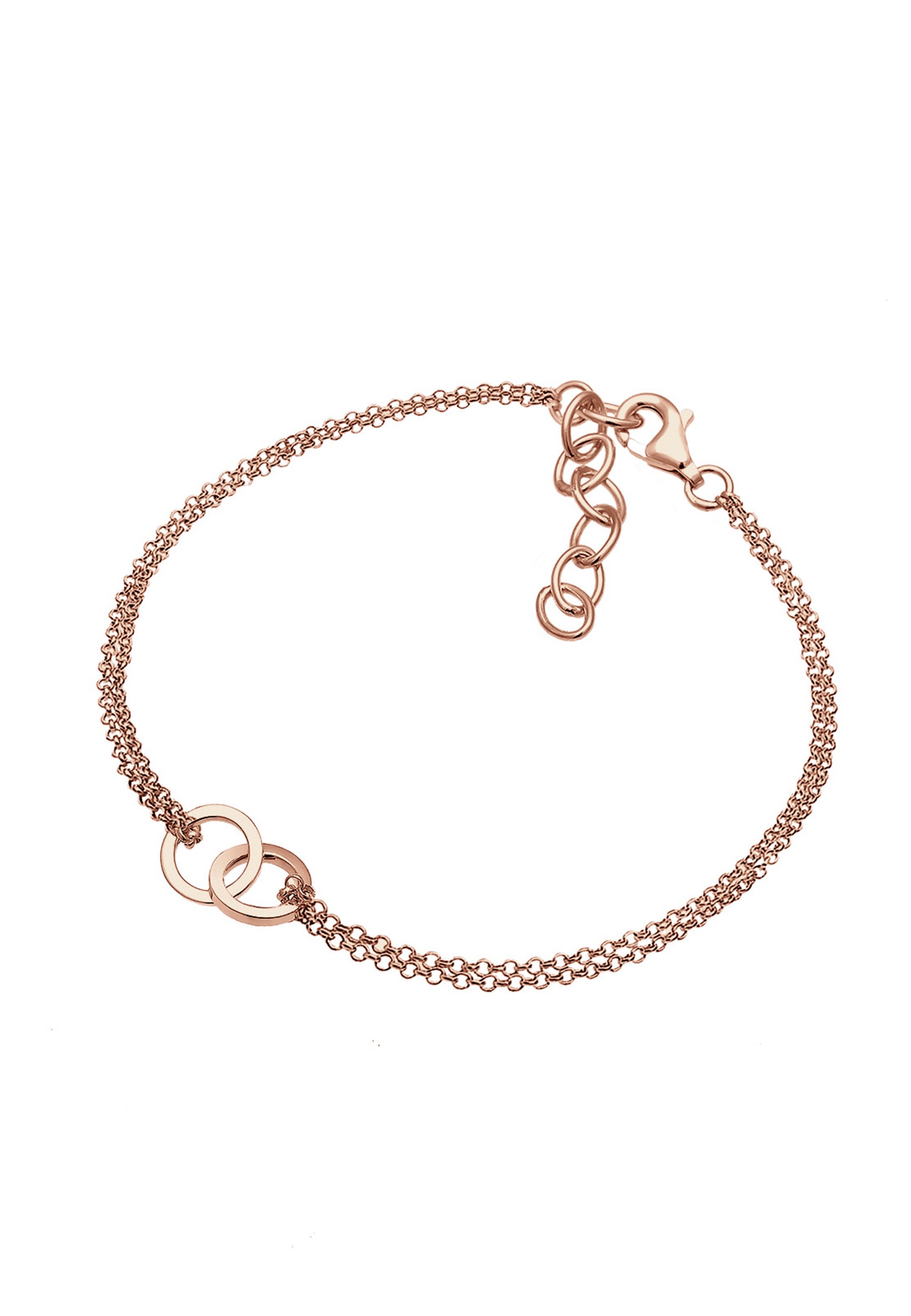 Elli Femmes cercle géo minimaliste en argent sterling 925