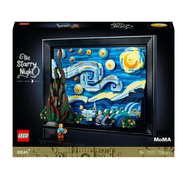 LEGO Ideas Vincent Van Gogh - Noaptea înstelată 21333