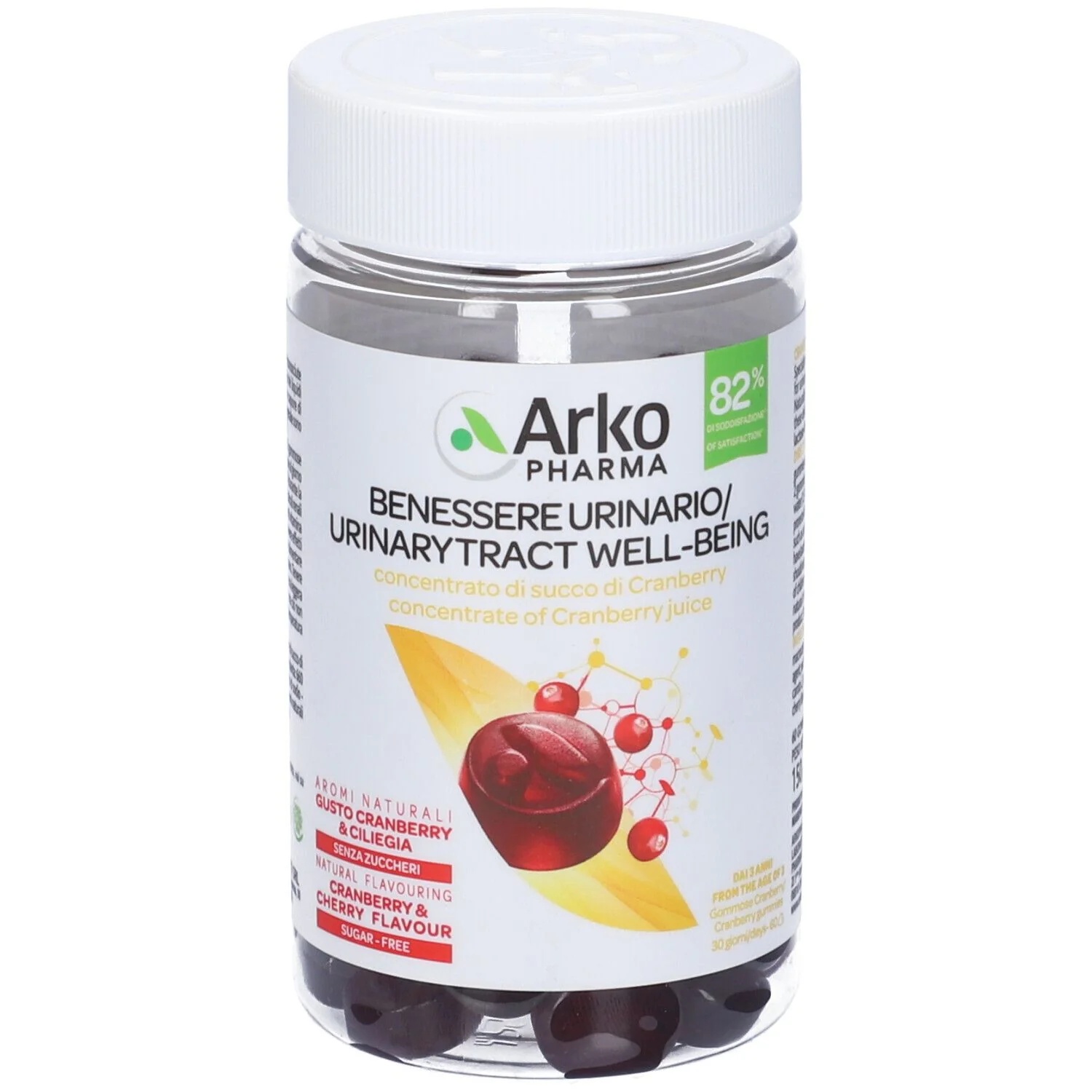 ARKOPHARMA Glutenvrije Cranberry Gummies