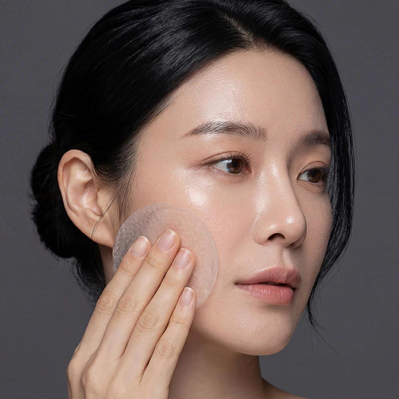 Discos de gel tônicos renovadores KORIKA com colágeno e mucina de caracol da herança coreana