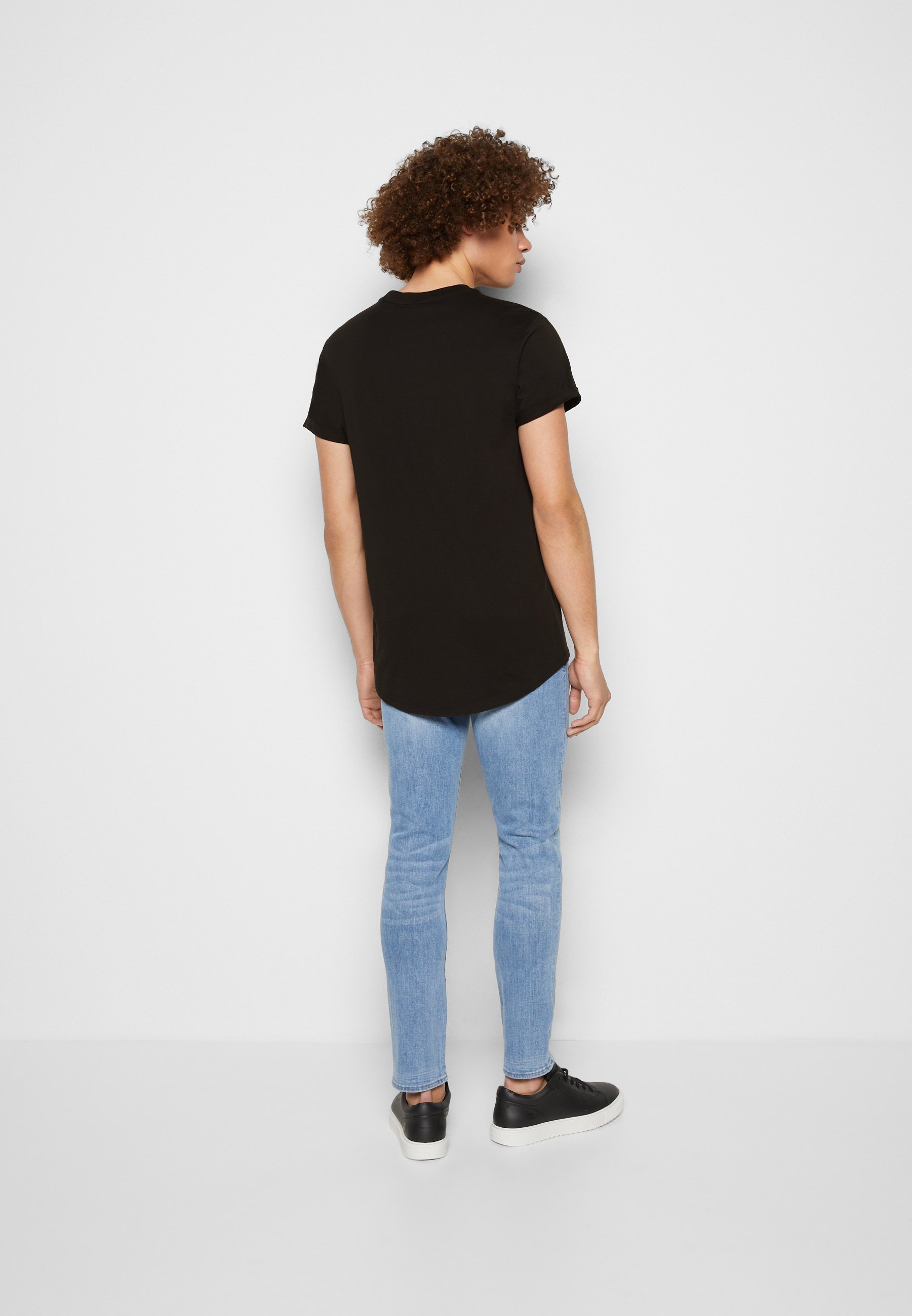 Lot de 2 faux cils G-STAR - T-shirt basique - noir/blanc
