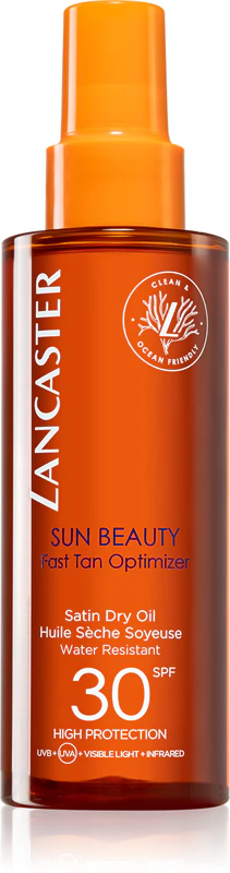 Lancaster Sun Beauty Satin Dry Oil sprejový opalovací olej SPF 30
