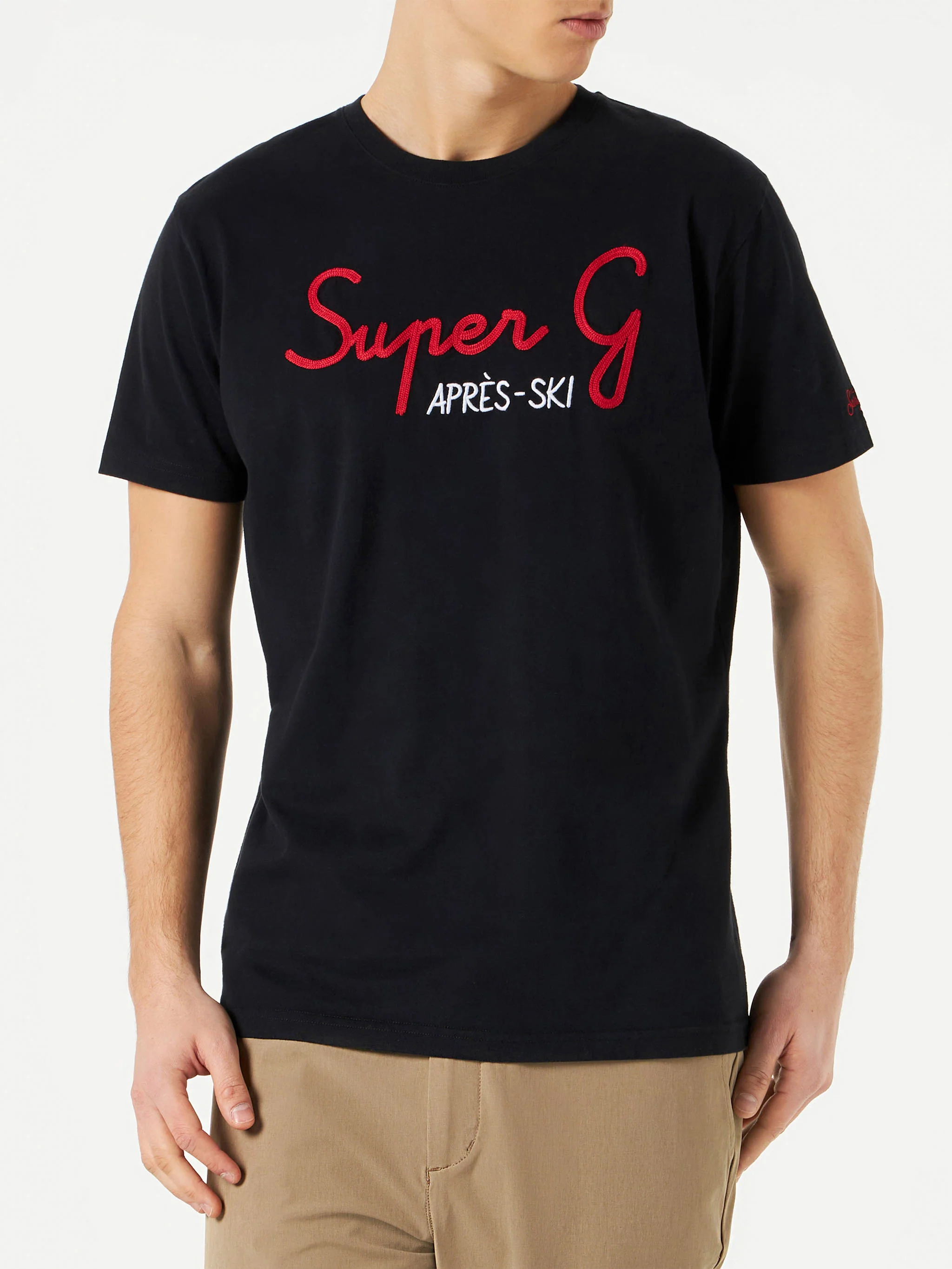 Geborduurd Super G T-shirt voor heren | SUPER G SPECIALE EDITIE