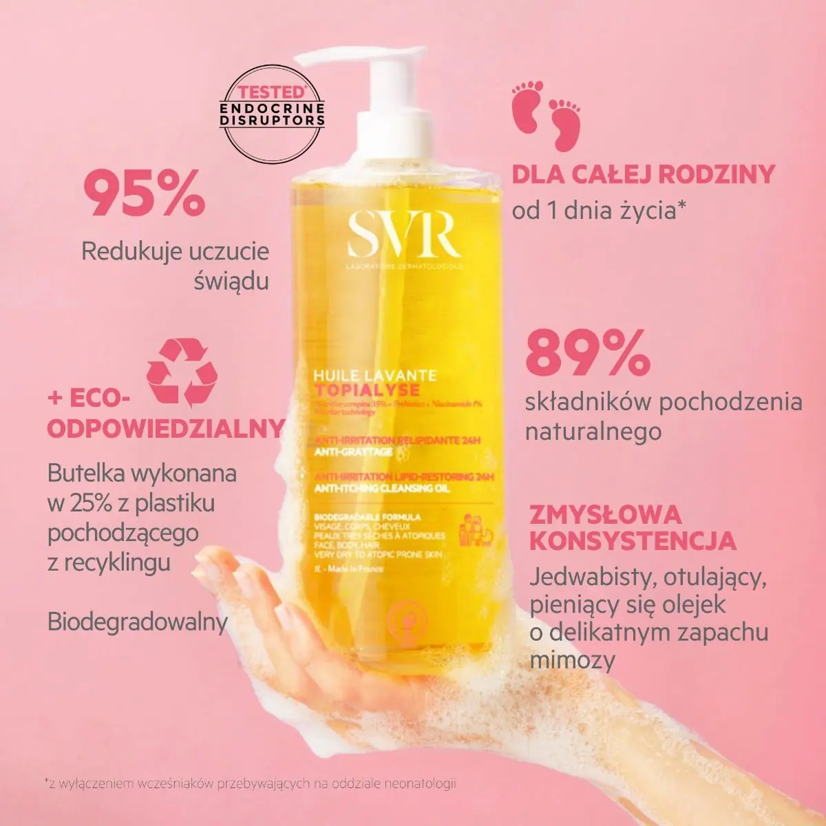 SVR Topialyse Huile Olejek myjący