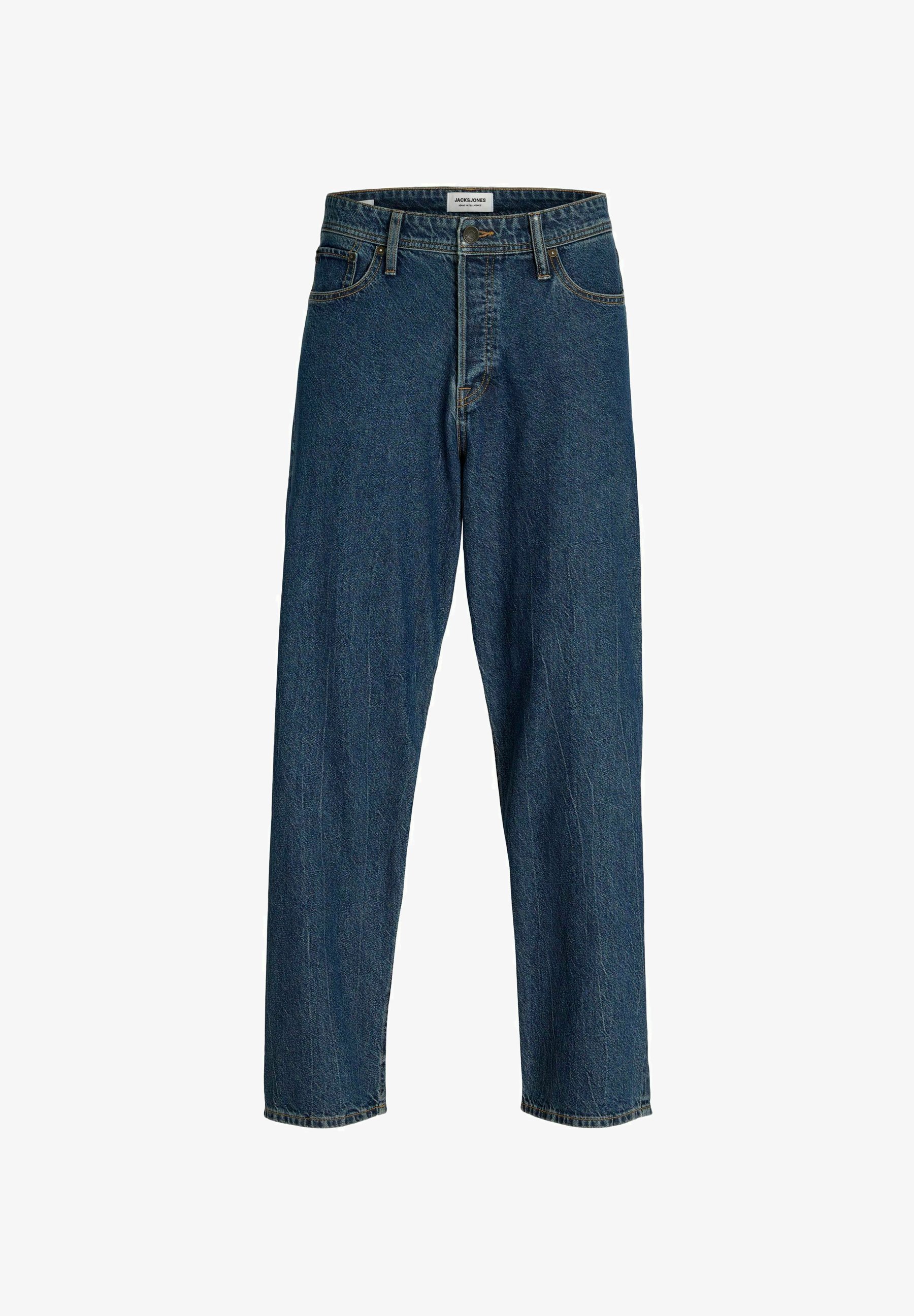 Jack & Jones JJIEDDIE - Baggy jeans - blauwe denim