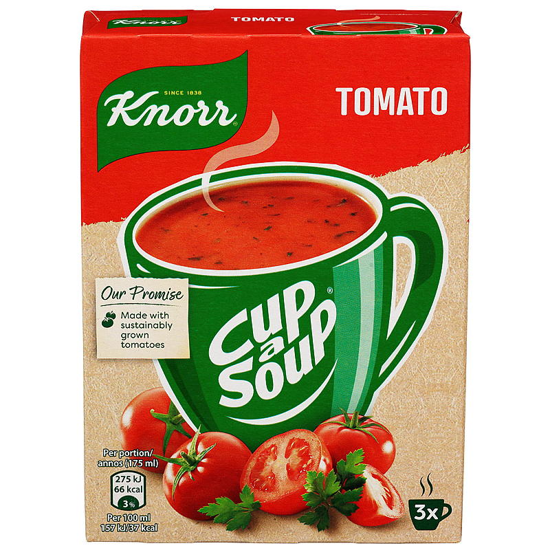 Knorr Kop suppe 3-pak Tomat Knorr