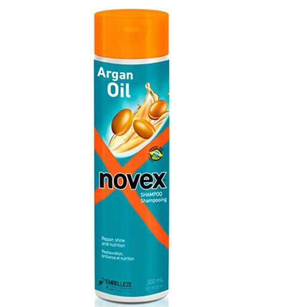 Shampoo Novex all'olio di argan per la cura dei capelli