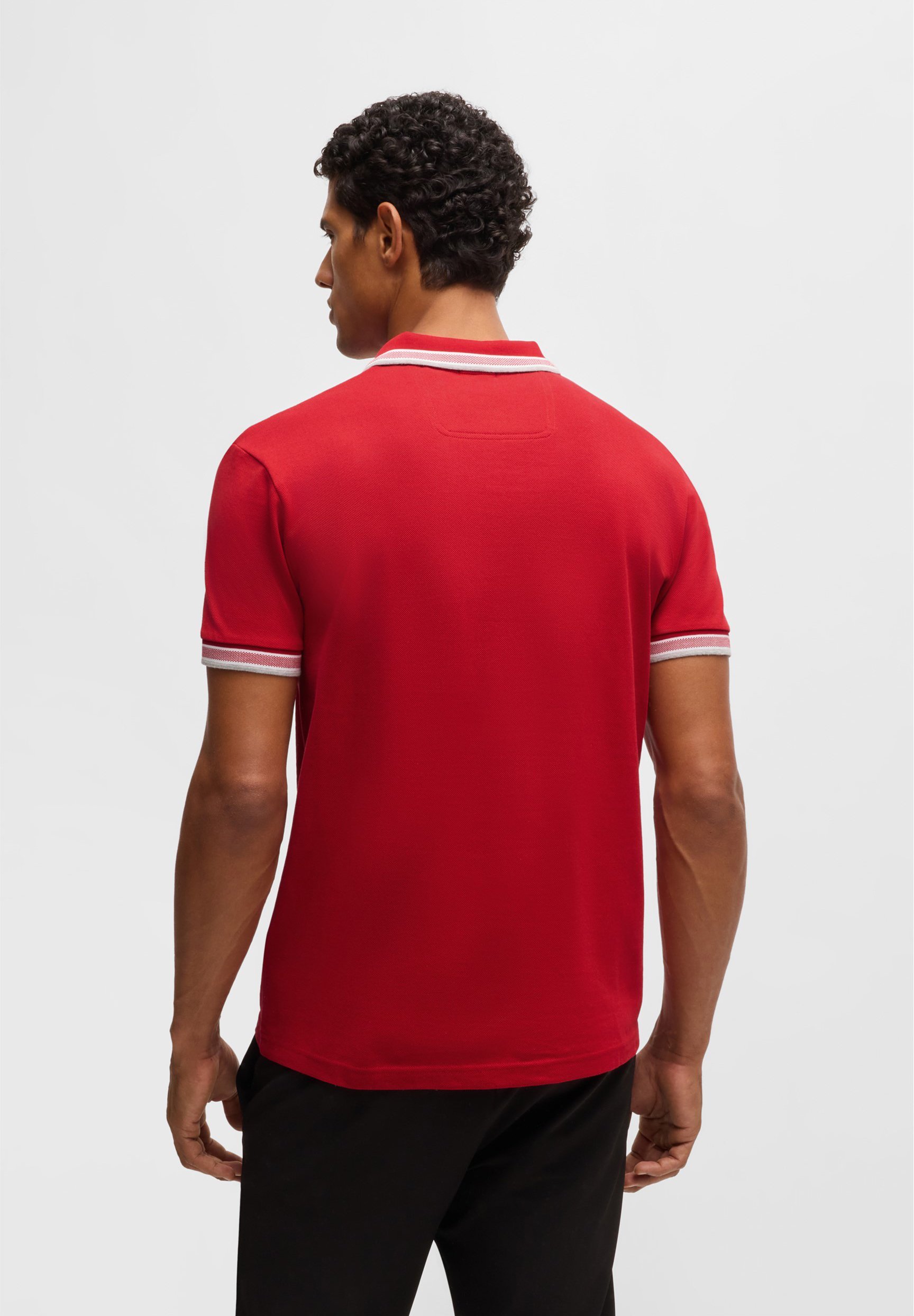 BOSS PADDY - Poloshirt - medium rood