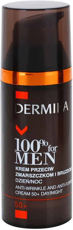 Dermika 100% pre mužov krém na hlboké vrásky 50+