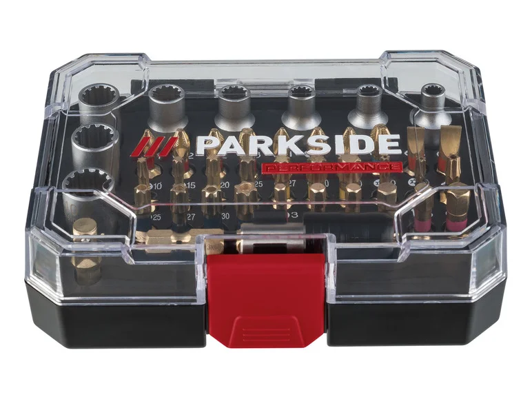 PARKSIDE PERFORMANCE® torsjonsbitsett (smurt) PBSP 2 D4 dobbelt torsjonsbitsett