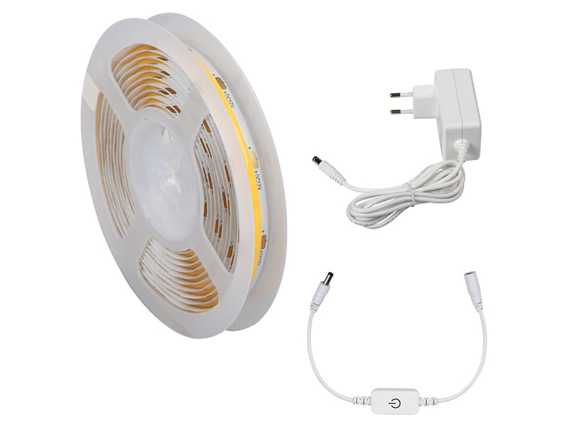Taśma LED COB 3 m biała