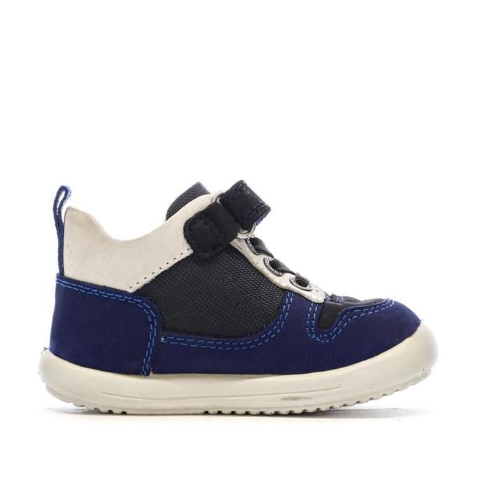 Baskets Hautes Marine Garçon Kickers Bottillon