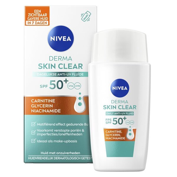 Nivea Derma Skin Clear dnevni anti-UV fluid 40ml
