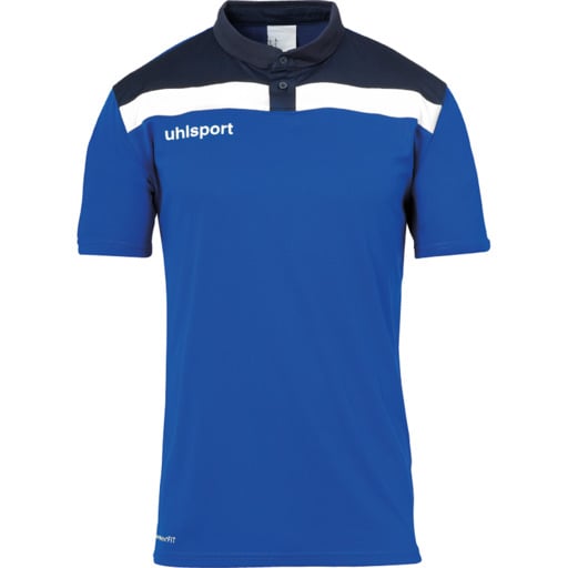 Offense 23 Poloshirt Azur/Marineblau/Weiß Uhlsport