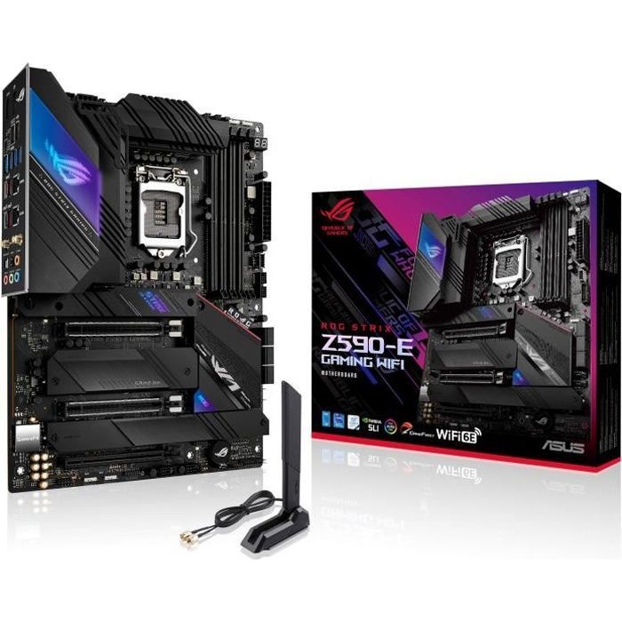 Scheda madre da gioco Wi-Fi Asus ROG STRIX Z590-E