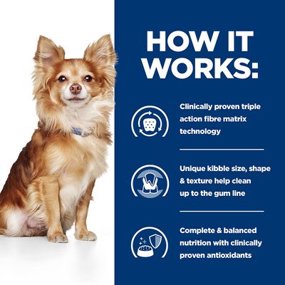 Hill's Prescription Diet Canine t/d Mini Soins Dentaires - Poulet