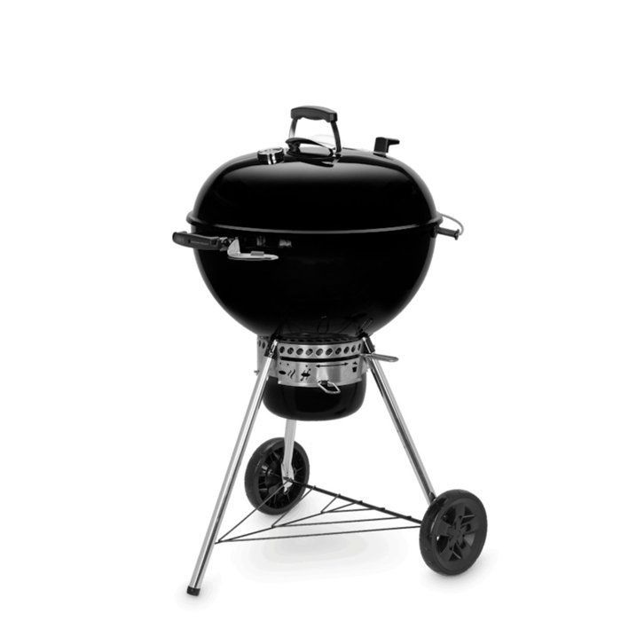 Barbacoa de carbón WEBER Master Touch GBS E 57 negra - 57 cm