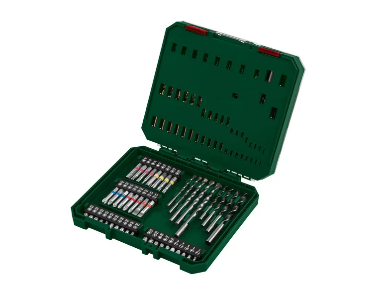Conjunto de brocas e pontas de chave de fenda PARKSIDE®, 75 peças