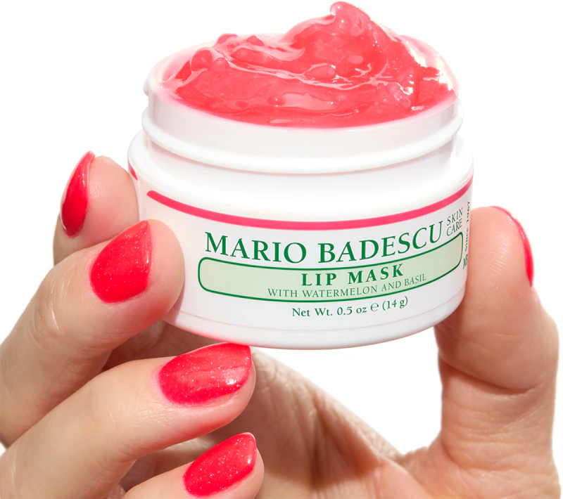 Mario Badescu Lippenmaske mit Wassermelone und Basilikum – Feuchtigkeitsspendende Lippenmaske