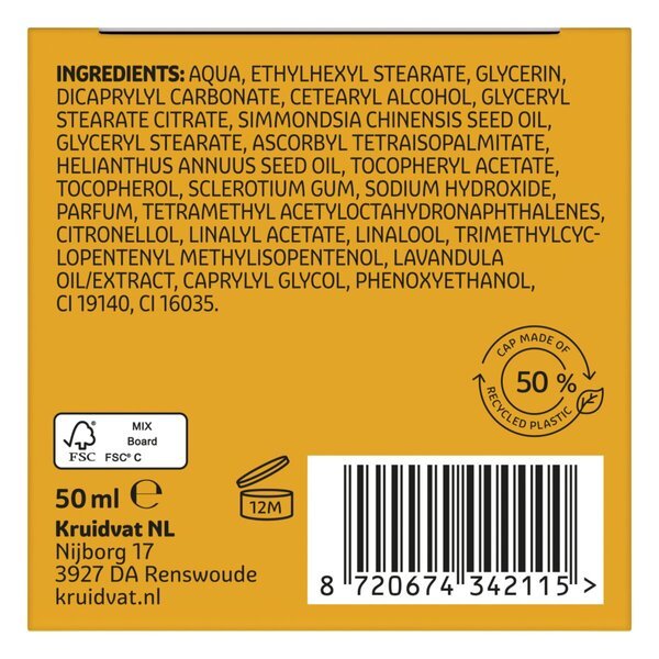 Nočna krema z vitaminom C Kruidvat Glow<br>50ml