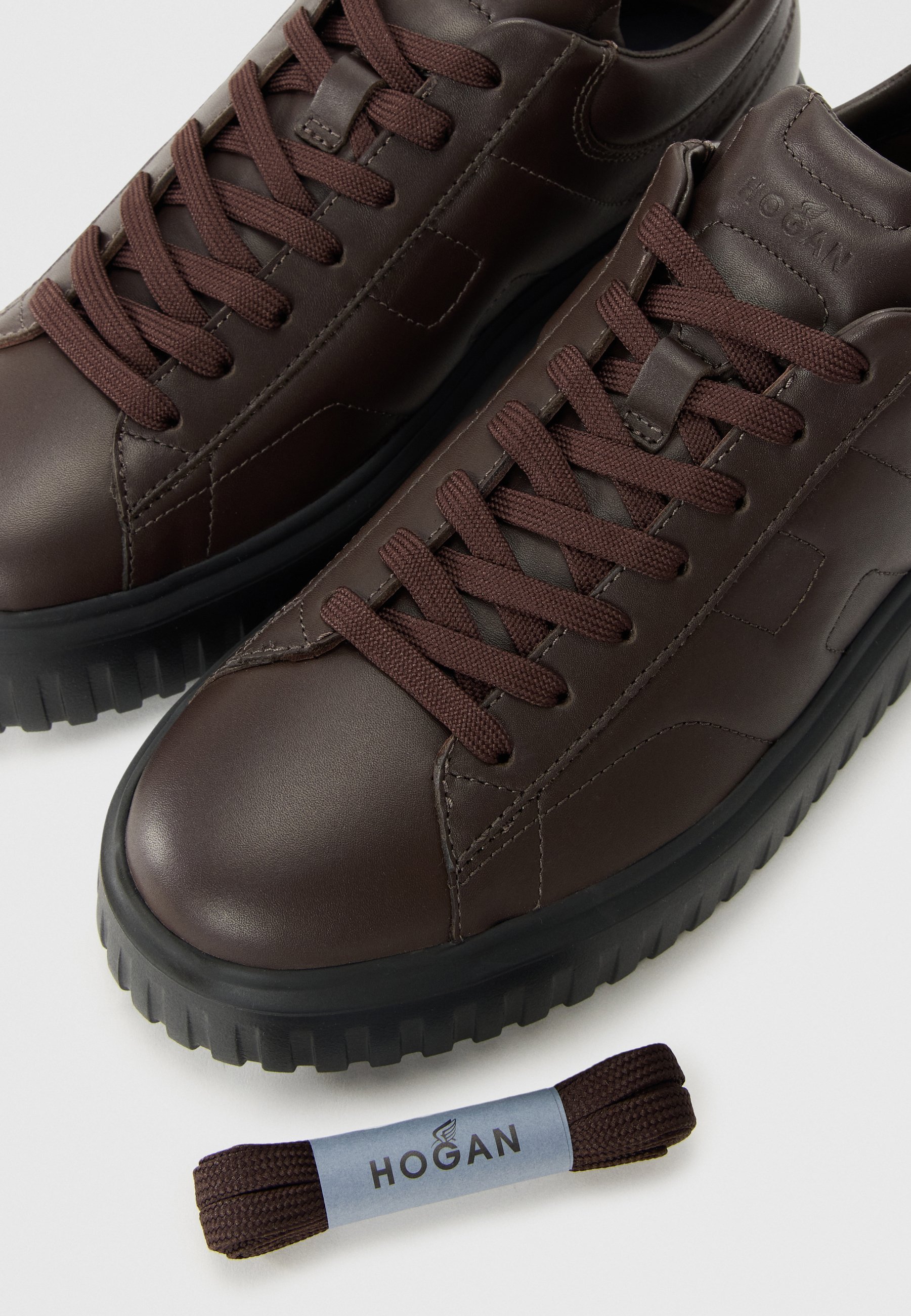 HOGAN H STRIPES - Turnschuhe - Palissandro