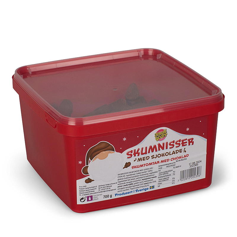 KnallGoodt Schumnisser suklaapäällysteellä 700 g