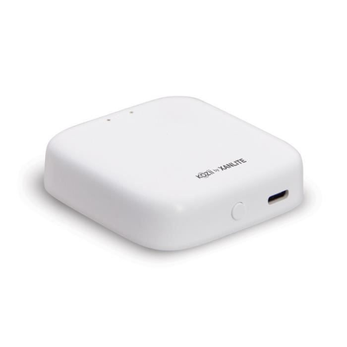 Gateway multiprotocolo conectado - XANLITE - KPAS01 - Branco - Wi-Fi - Zigbee