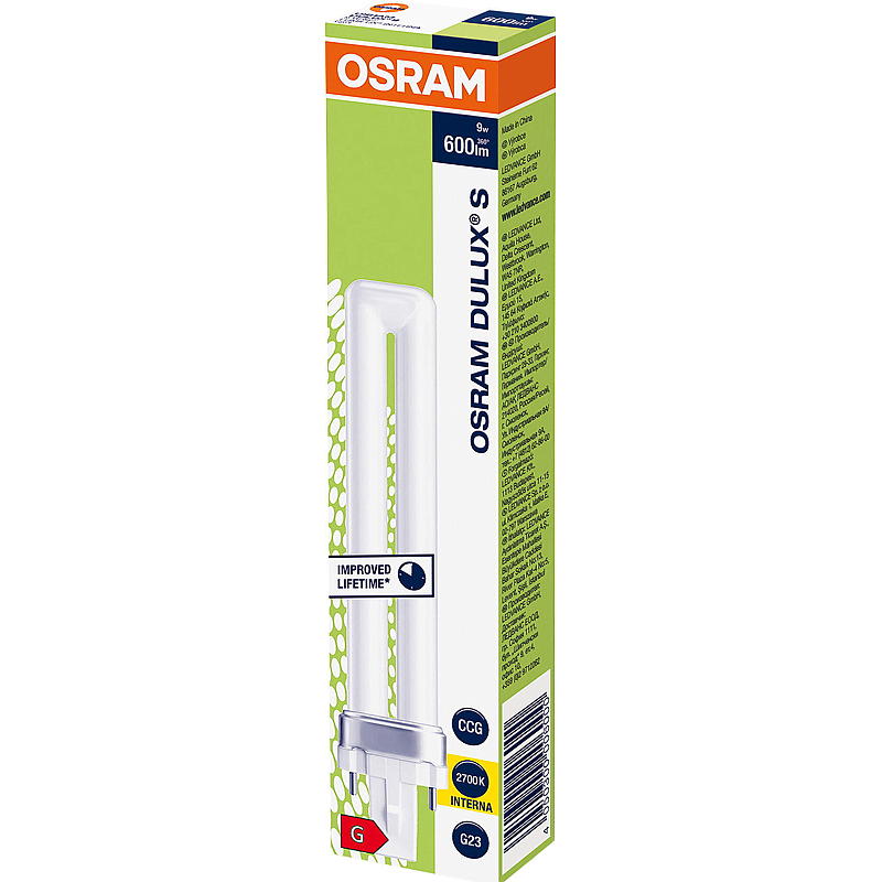 Osram-putkilamppu 600 lm G23