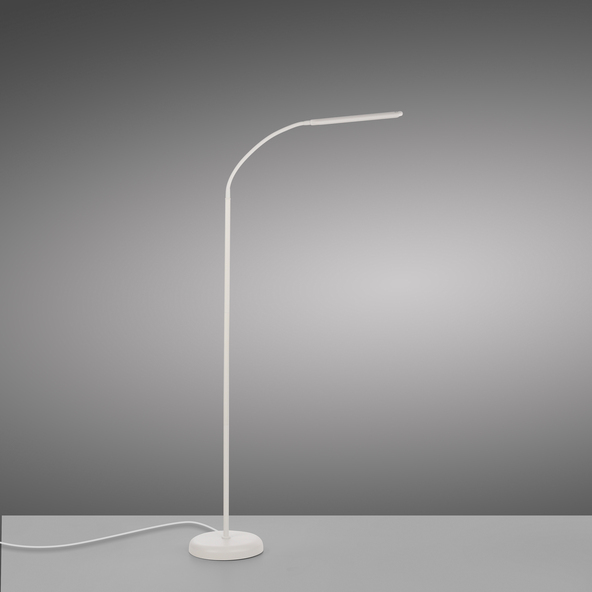 Lampă de podea LED ELLY, albă