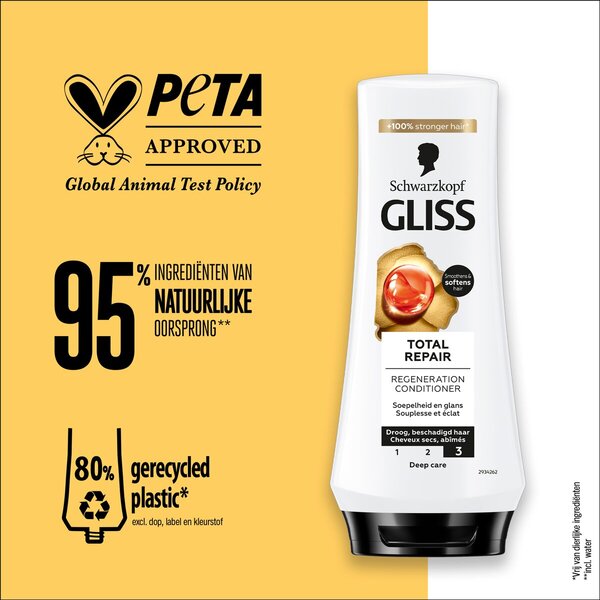 Gliss Total Repair Regeneration Conditioner<br>200ml
