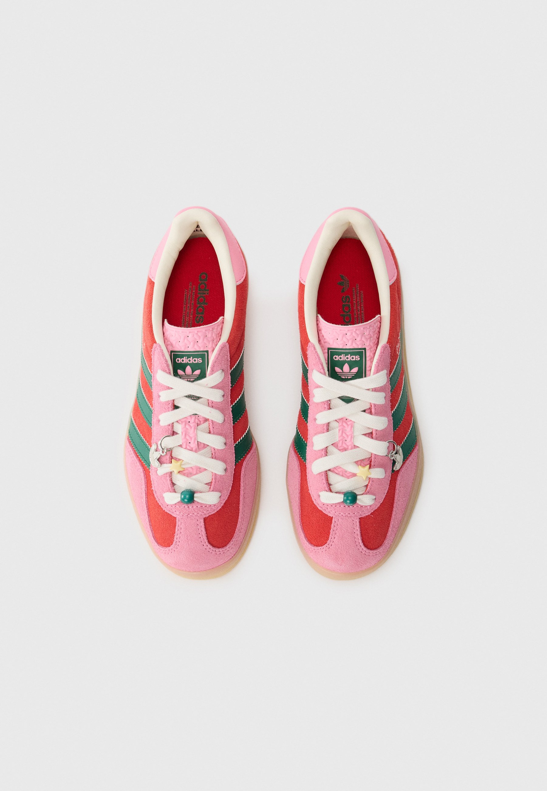 adidas Originals GAZELLE UNISEX - Sneakers - better scarlet/bliss pink/dark green