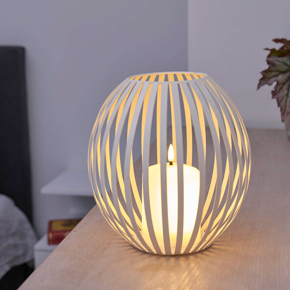 LED-kaarslantaarn, wit