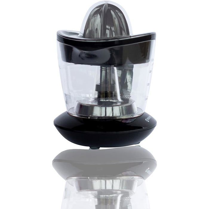 Exprimidor eléctrico de cítricos - FEBEST - 700 ml - Plástico resistente - Acción bidireccional - Cono de doble presión
