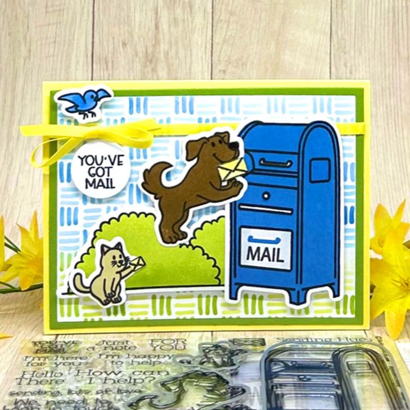 morebigmailbox2stamp Clear Stamp Set