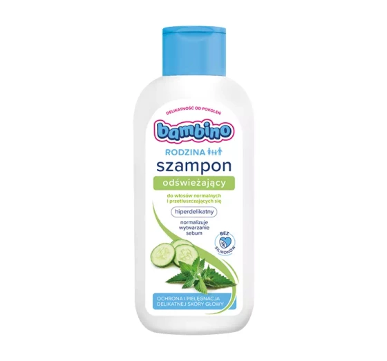Bambino Rodzina odświeżający szampon 400 ml