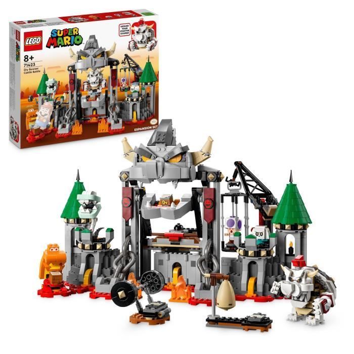 LEGO® Super Mario 71423 Battaglia nel Castello di Bowser - Espansione, combinabile con lo Starter Pack